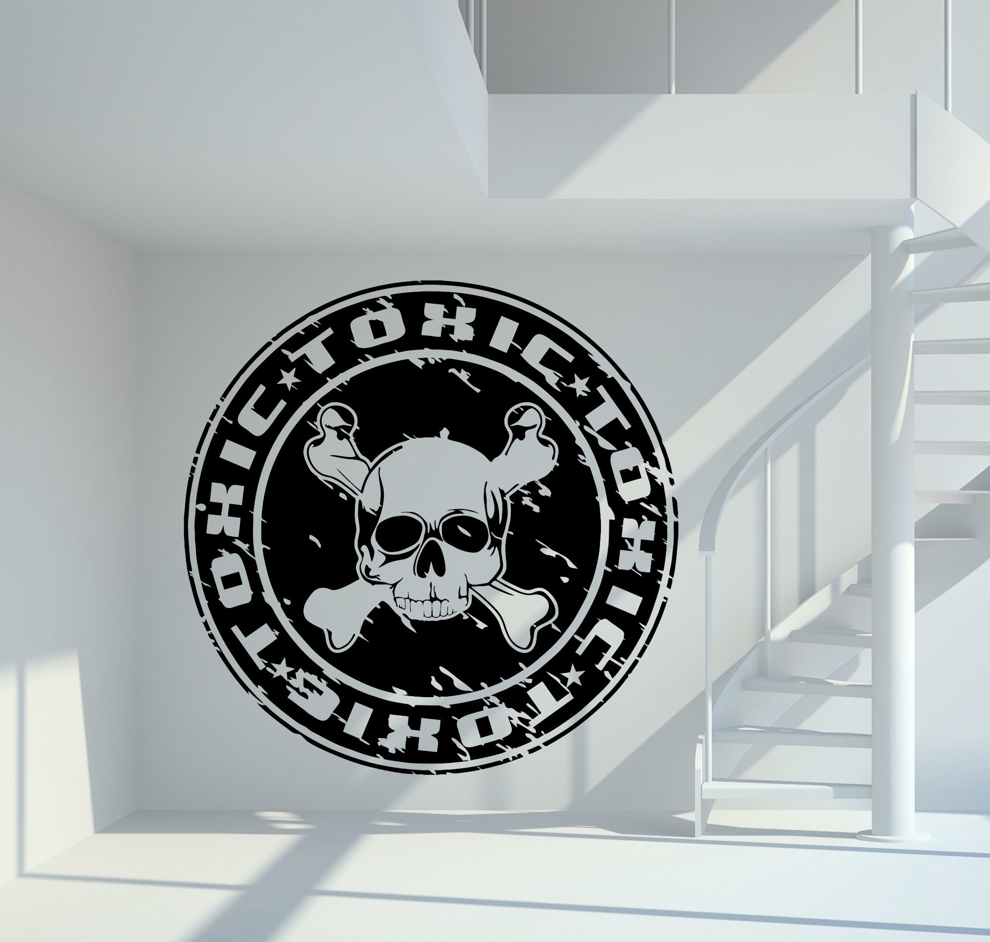 21020 Toxic Wandtattoo